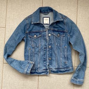 Denim jean jacket by Abercrombie. XS  brand new